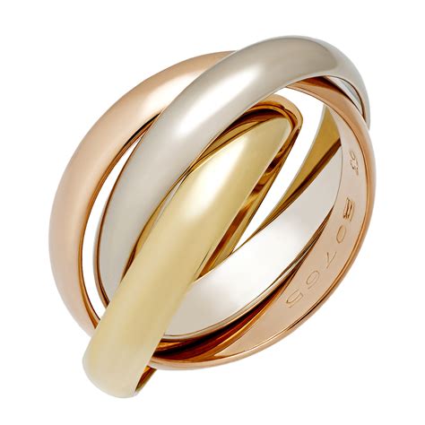 pre owned cartier trinity ring